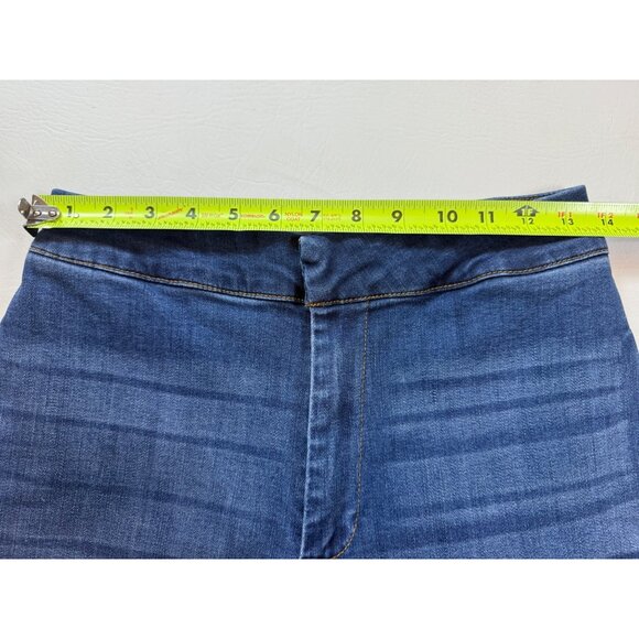 Oat Classic High-Waisted Wide-Leg Denim Jeans great stretch (bin DD200) - Picture 7 of 9